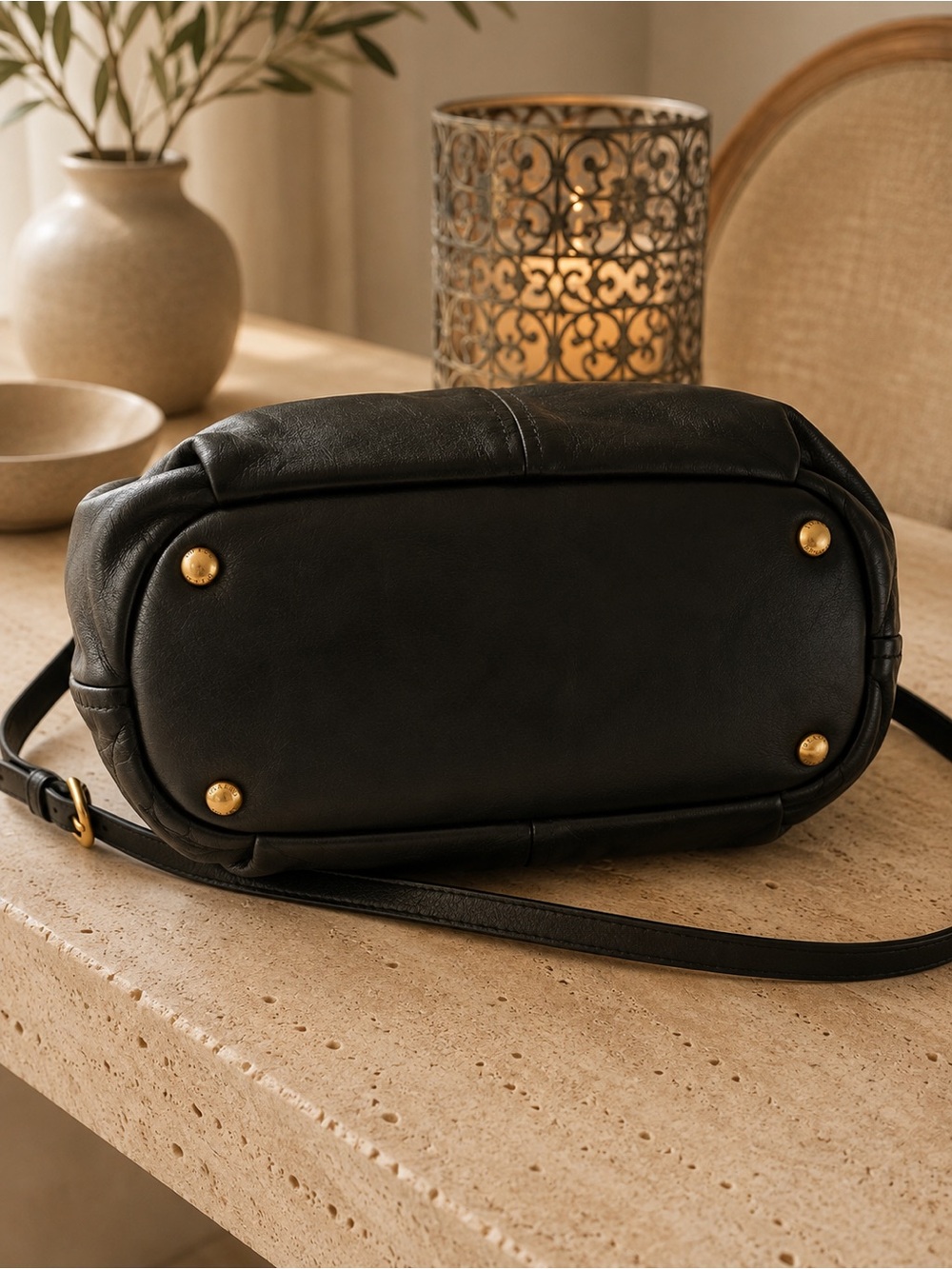 Authentic Prada BN1832 Soft Calf Leather Tote Black Made in Italy - Picture 5 of 16